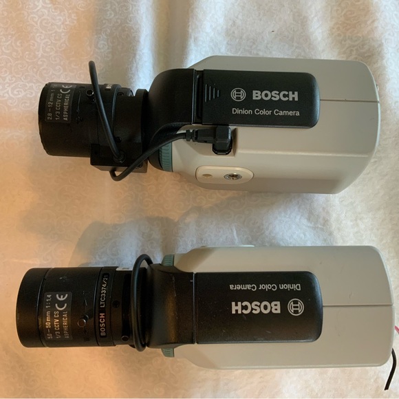 Set of 2 Bosch Dinion Color Camera LTC0455/21 UNTESTED
